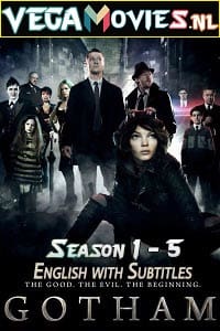  Gotham (Season 1 – 5) Complete TV Series {English With Subtitles} 720p WEB-DL [250MB]