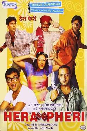  Hera Pheri (2000) Hindi Full Movie 480p [400MB] | 720p [1.3GB] | 1080p [2.2GB]